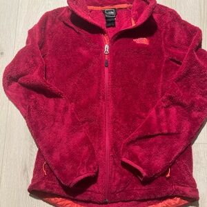 The North Face Deep Red Fleece Jacket